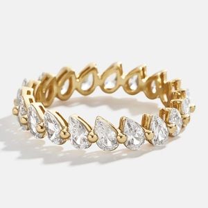 NWT BaubleBar Pear Shaped Diamond Ring